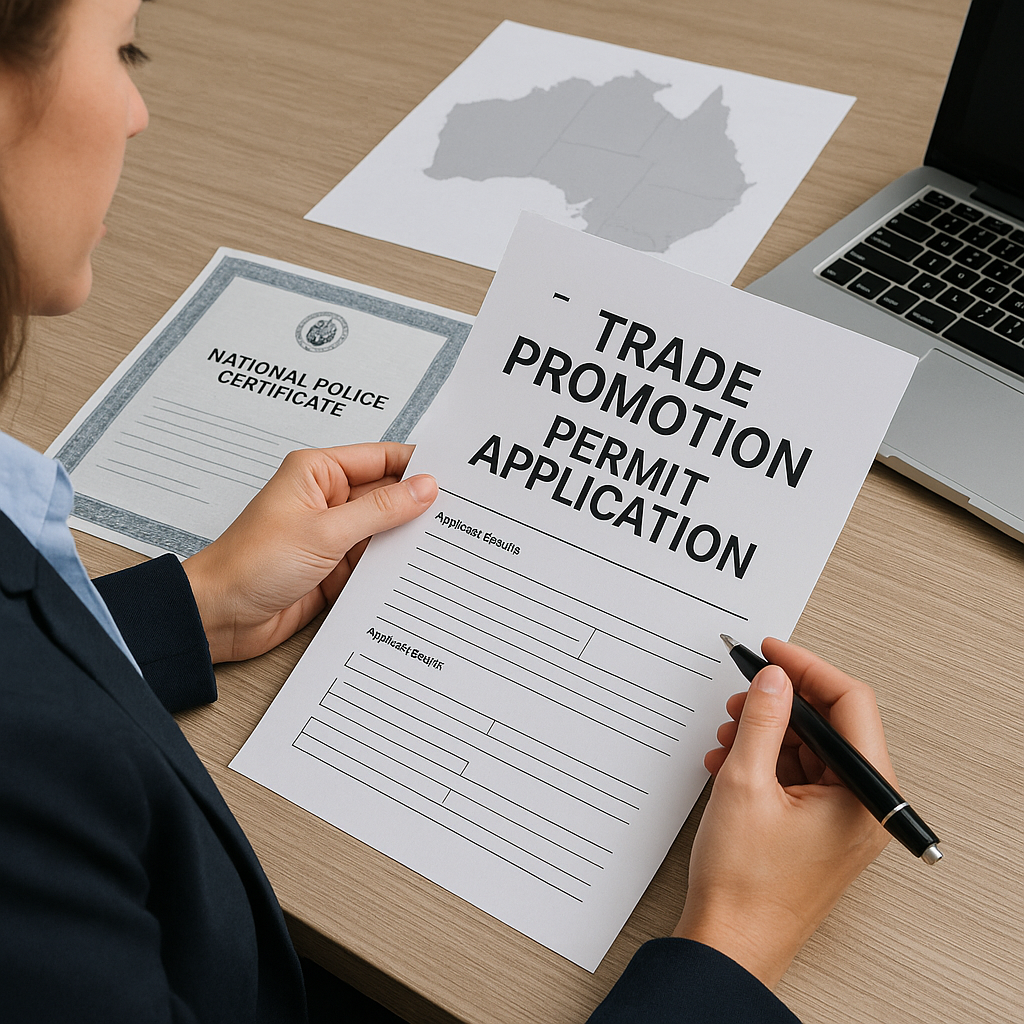 Trade Promotion Permits Application